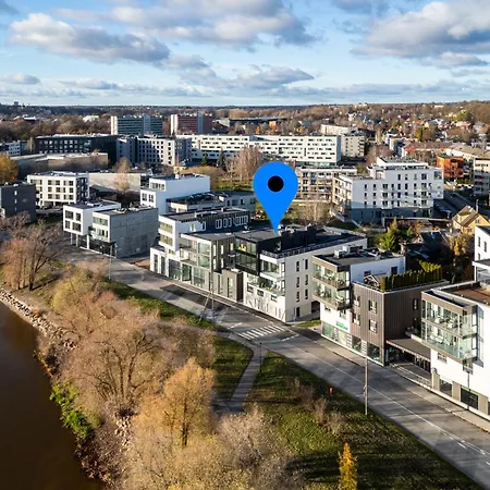 アパート F-apartments - River View, Contactless タルトゥ