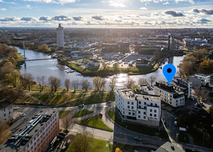 F-apartments - River View, Contactless Apartamento