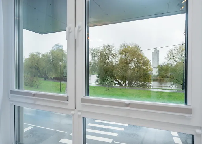 Apartamento F-apartments - River View, Contactless